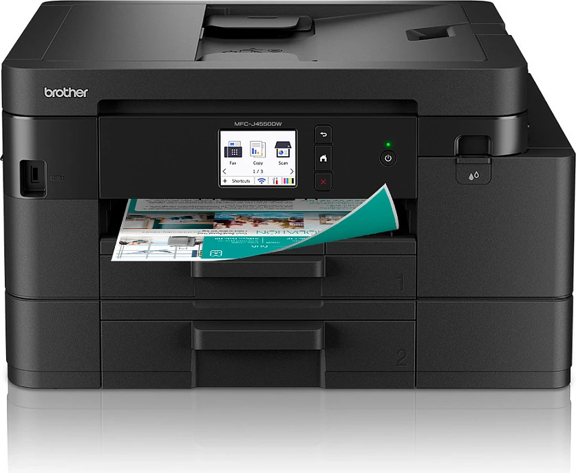 Printer multifunksional Brother MFC-J4550DW, Inkjet, A4, duplex, Ethernet, i zi