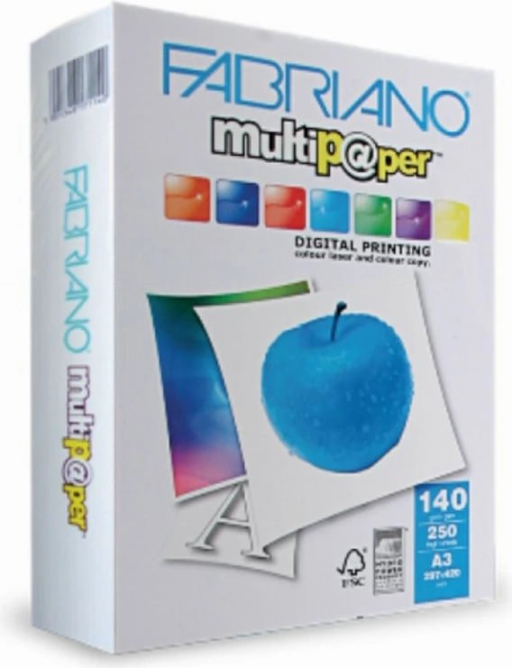 Fabriano Multi 140Gr A3 Bianco 250F
