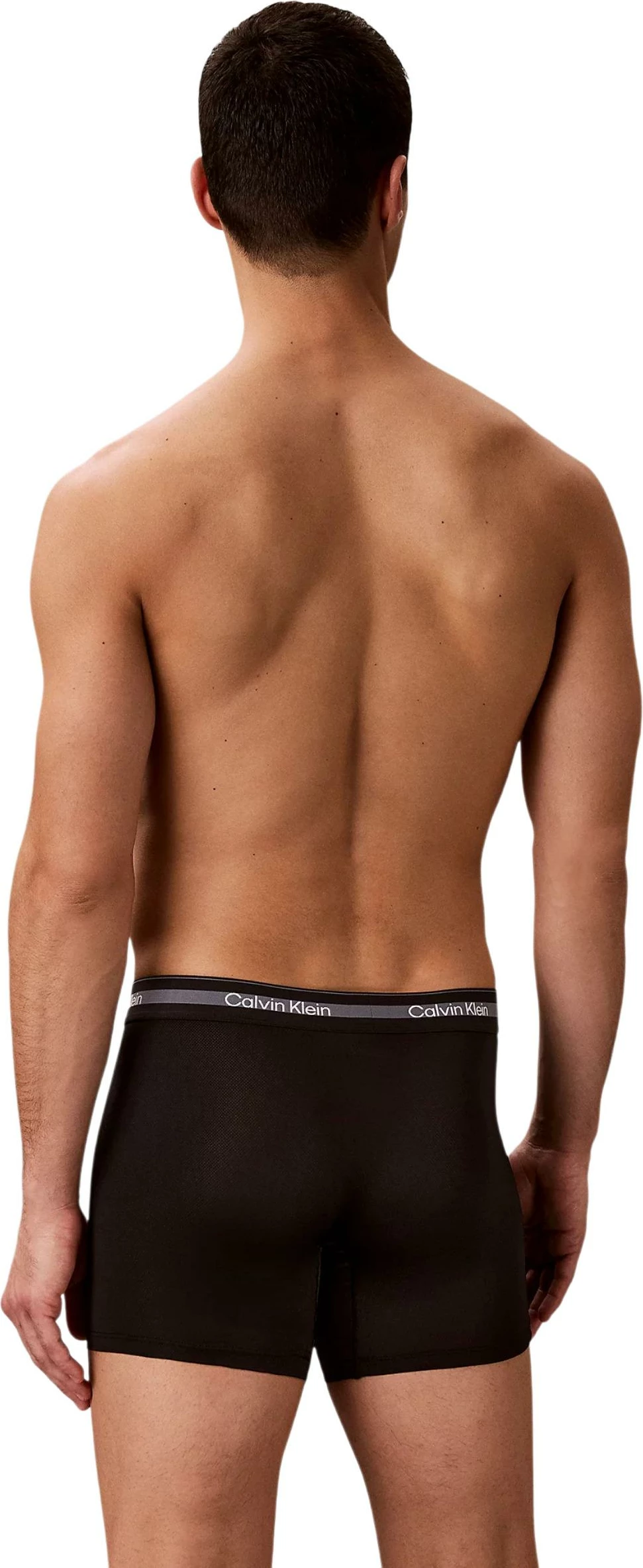 Të brendshme për meshkuj Calvin Klein Boxer Brief 3PK LV00NB4537, zeza/kafe [Madhësia: S]