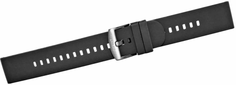 Rrip silikoni për orë të mençur Giewont, i zi