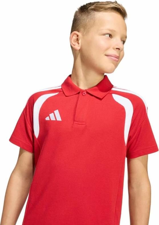 Maicë polo për fëmijë adidas Tiro 26 League KF3408, e kuqe