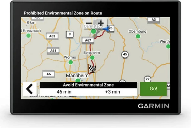 Navigator GPS Garmin Drive 53, 5", 16 GB, harta Evropë, Wi-Fi/Bluetooth, zi/gri