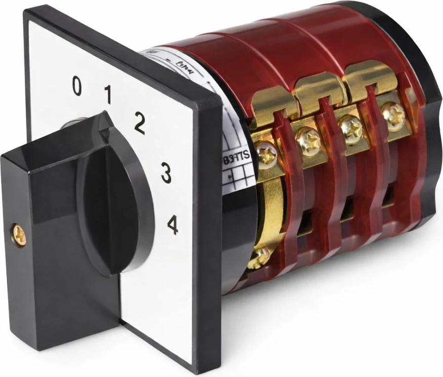 Ndërprerës rrotullues 1P 0-1-2-3-4 25A PN342/25
