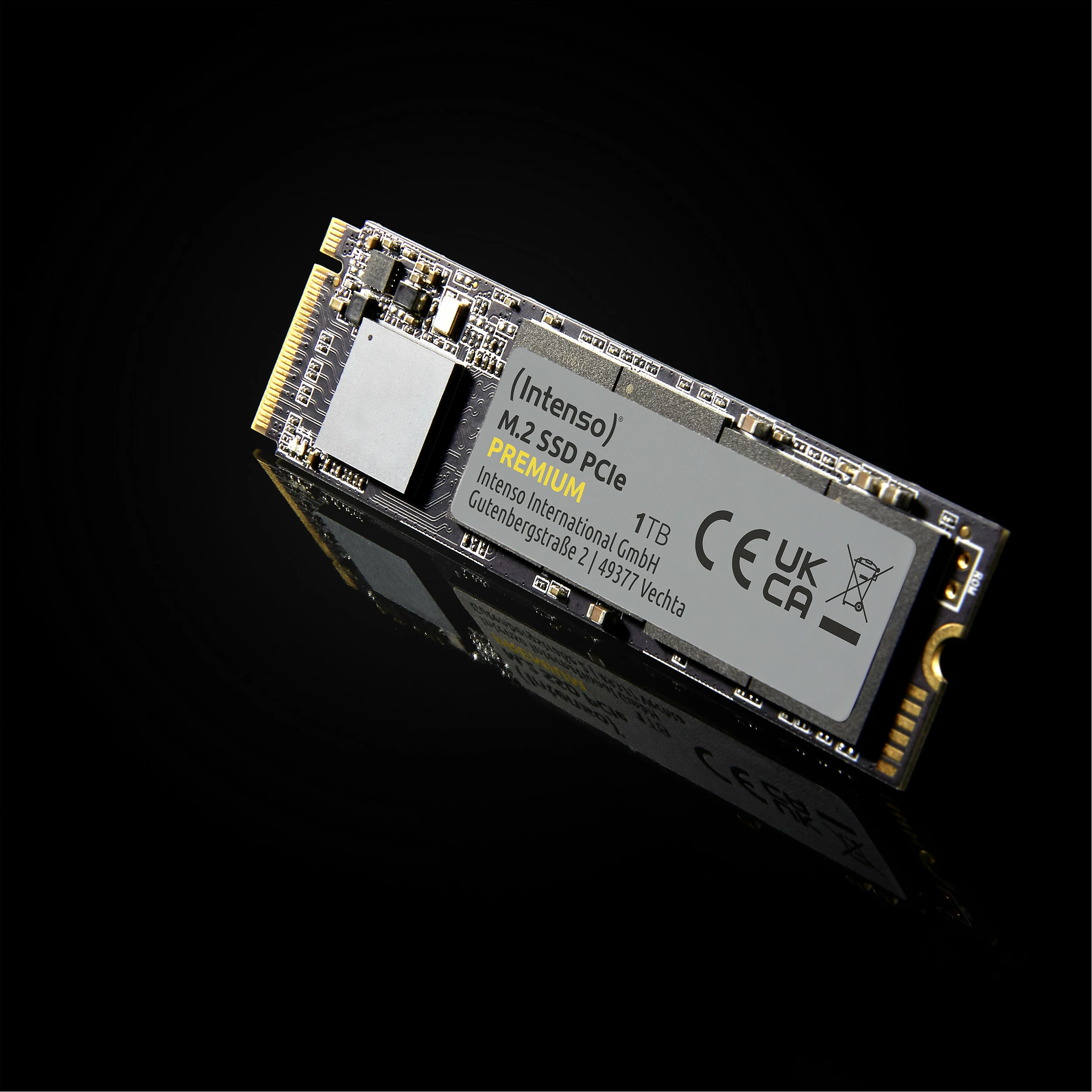 SSD Intenso 3835460, 1 TB, M.2, 2100 MB/s