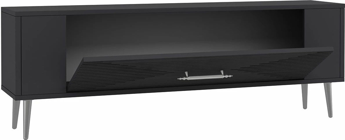 Komodë TV Skye Decor, Retrol1, anthracite-silver