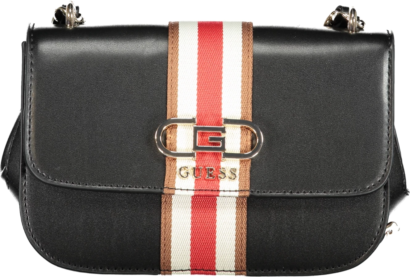 Çantë për femra GUESS JEANS Nelka, e zezë