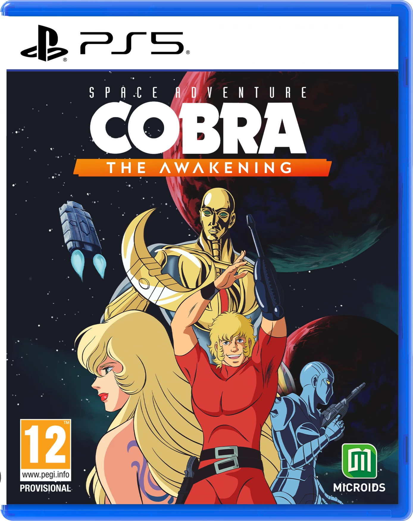 Lojë PS5 Microids Space Adventure Cobra: The Awakening, PEGI 12