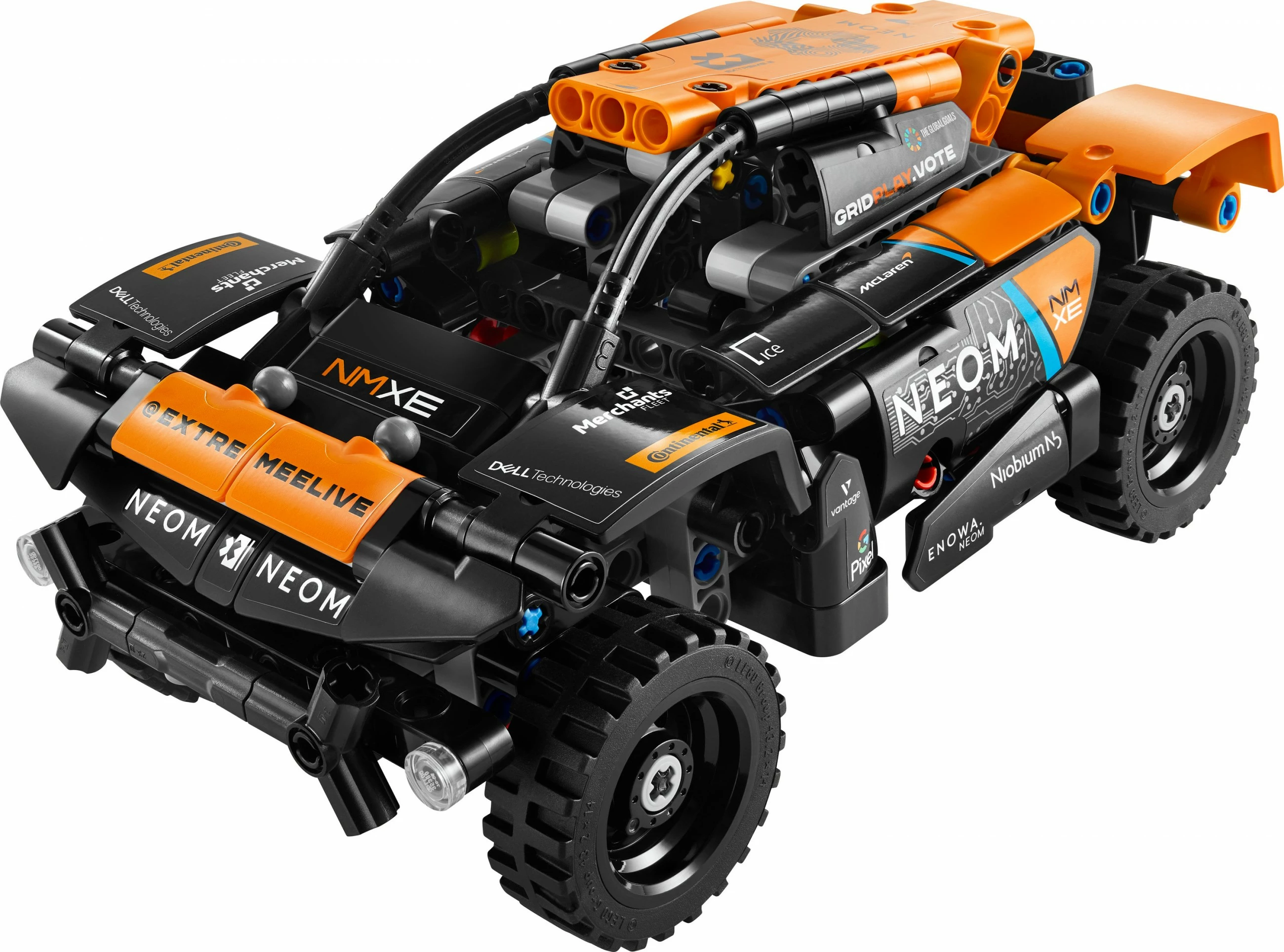 Set ndërtimi LEGO Technic 42166 NEOM McLaren Extreme E Race Car, 252 pjesë, multikolor