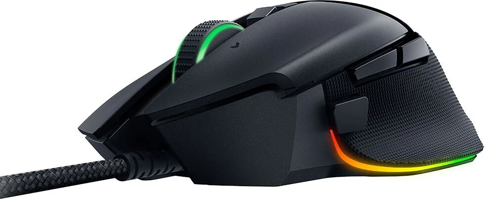 Maus Razer Basilisk V3 26000 DPI USB Type-A për të djathtën, i zi RGB