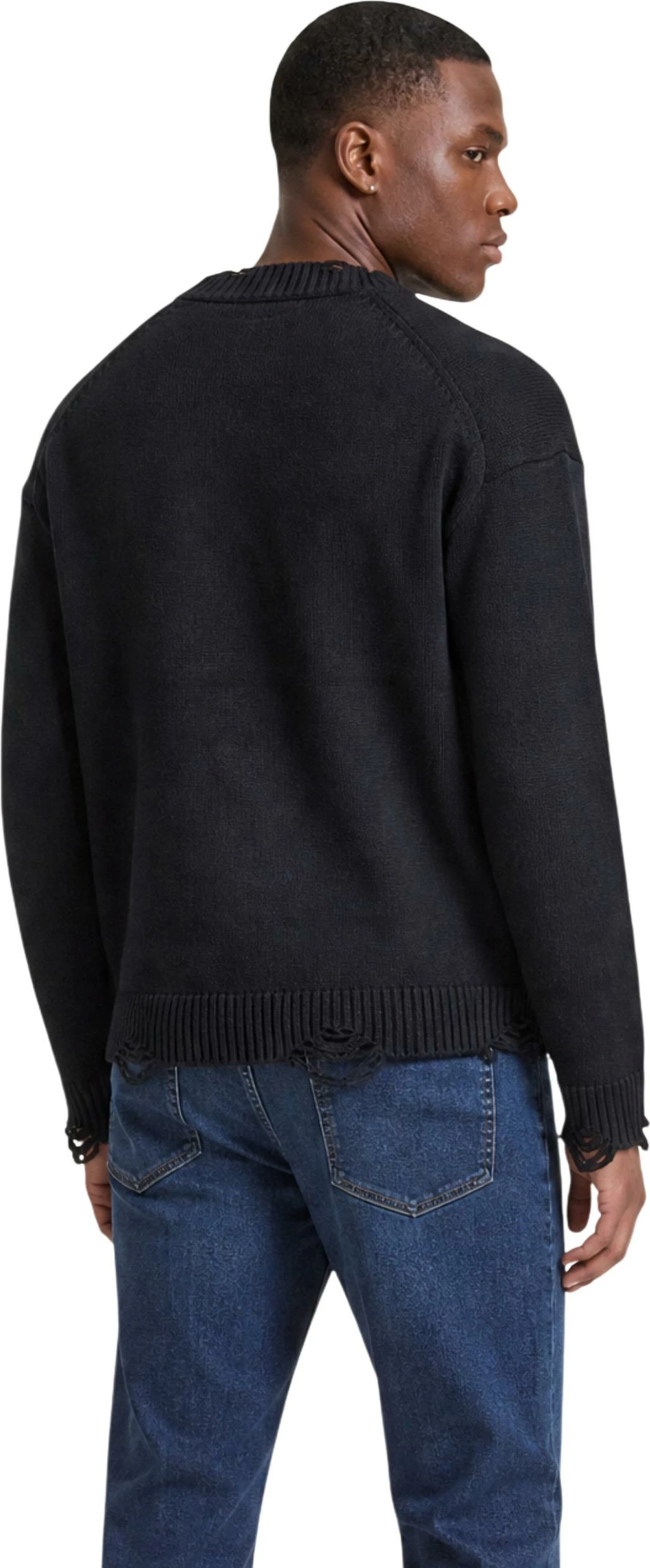Xhemper kardigan për meshkuj Only & Sons Onstune Ds Crop 22039814, i zi [Madhësia: XL]