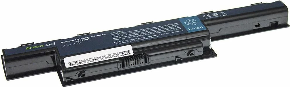 Bateri laptopi Green Cell AC06 4400mAh 11.1V Li-ion (AS10D31/AS10D41/AS10D51), e zezë