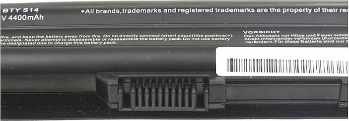 Bateri laptopi Green Cell për MSI CR650/CX650/FX600/GE60/GE70, 11.1V 4400mAh, e zezë