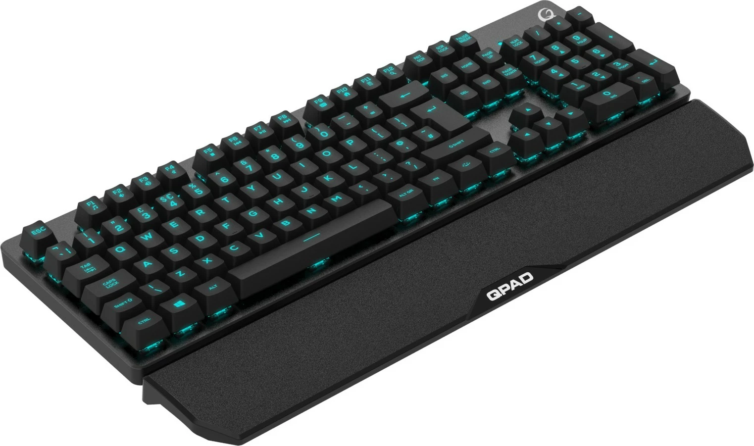 Tastierë gaming QPAD Pro MK40, QWERTY, e zezë