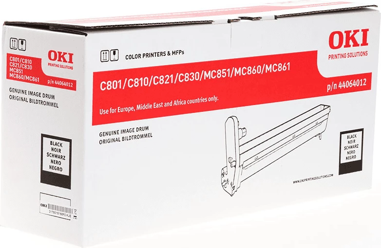 cilindër imazhi, OKI 44064012, deri 20000 faqe, e zezë