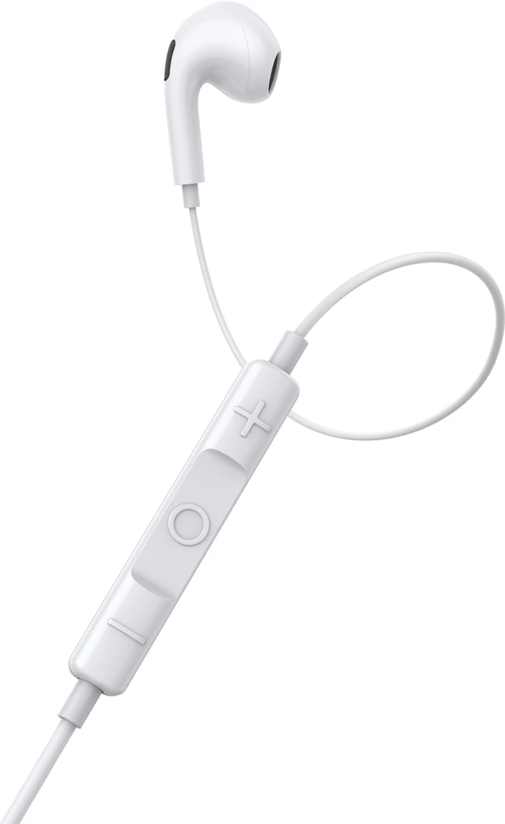 Kufje Baseus Encok H17 me kabllo, 3.5mm mini jack, të bardha
