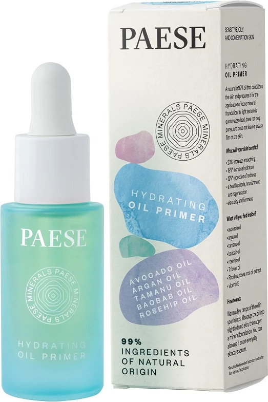 Vaj primer Paese Moisturizing Minerals Primer Oil 15ml