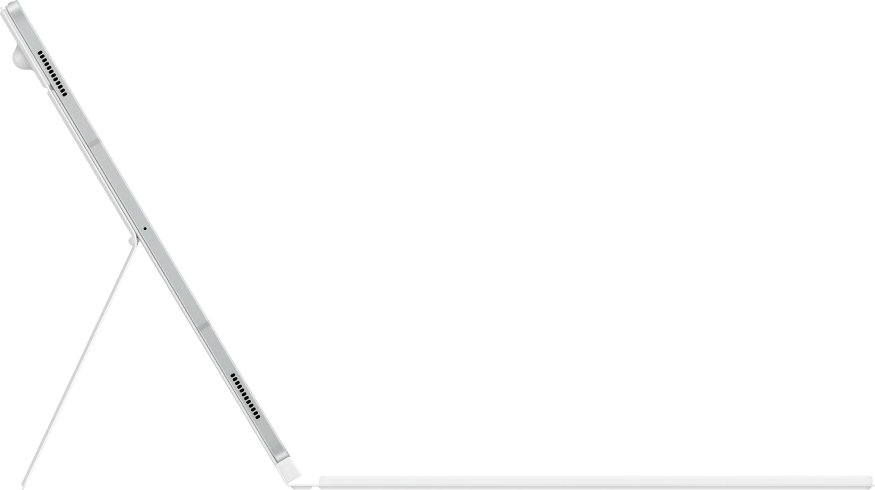 Mbështjellës tastierë Samsung EF-DX925, QWERTZ, Gjermanisht, Galaxy Tab S10 Ultra, Galaxy Tab S9 Ultra, Bardhë