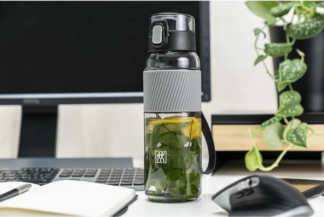 Shishe uji, 680 ml, Tritan, gri