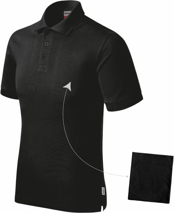 Maicë polo për meshkuj Malfini, e zezë