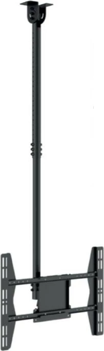 Mbajtës tavani HAGOR 8602, për ekran 49-65 inç, rregullim lartësie, ngjyrë e zezë