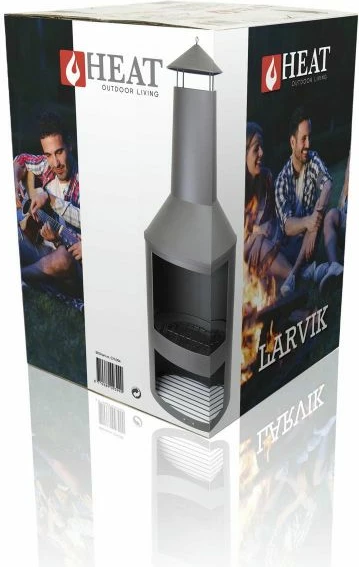 Oxhak kopshti Heat, i zi
