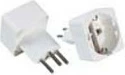 Adapter prizë Bachmann 921.011, Tip J (Zvicër), 250V/10A, 1 prizë, i bardhë