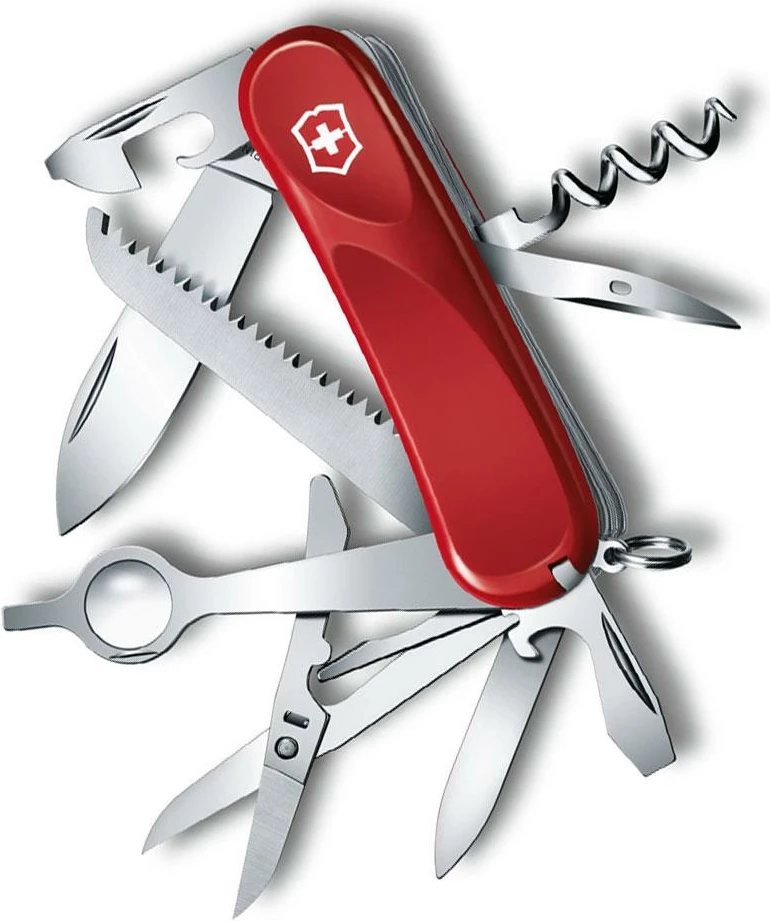 Thikë xhepi "Evolution 23" Victorinox, e kuqe