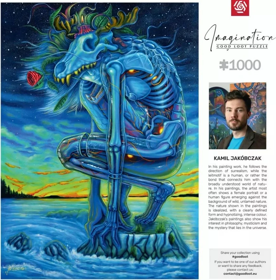 Puzzle Cenega Publishing Good Loot Imagination White Wolf 1000 pjesë