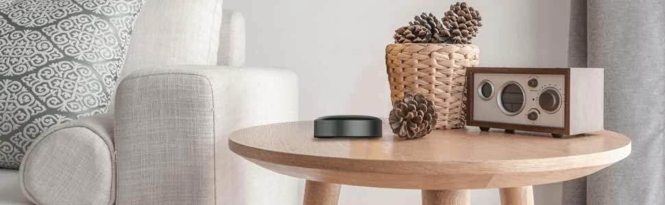 Player streaming rrjeti Arylic WiiM Mini AirPlay 2 Wi-Fi 2.4/5GHz Bluetooth 5.0 DAC Burr-Brown, i zi, set me kabllo
