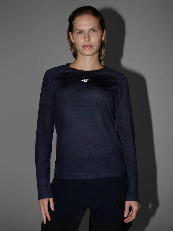 Fanellë me mëngë të gjata për femra 4f, për biçikletë