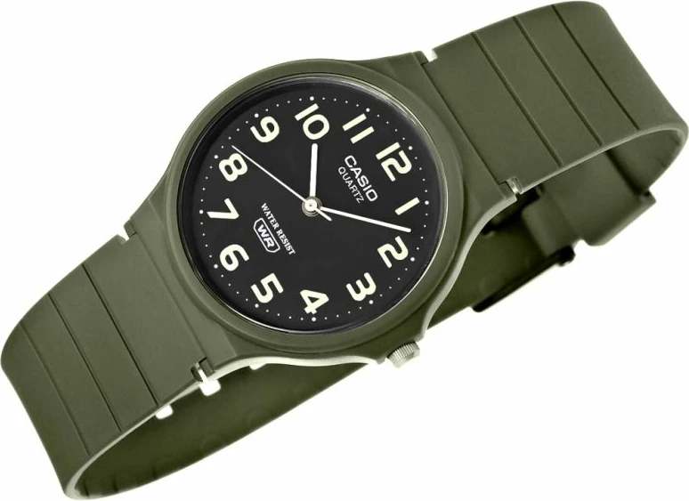Orë dore CASIO unisex, e gjelbër