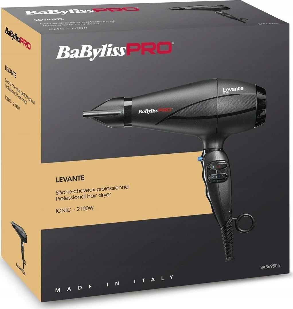 Tharëse flokësh Babyliss BAB6950IE, 2100 W, Argjendtë