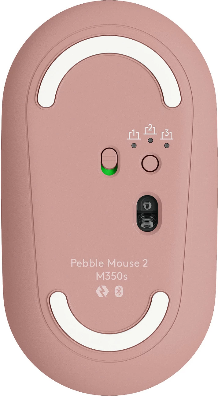 Set tastierë dhe maus Logitech Pebble 2 Combo, Deutsch, rozë
