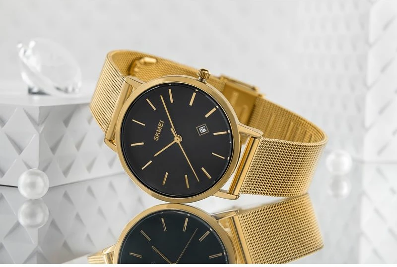 Orë dore për femra Skmei, e zezë