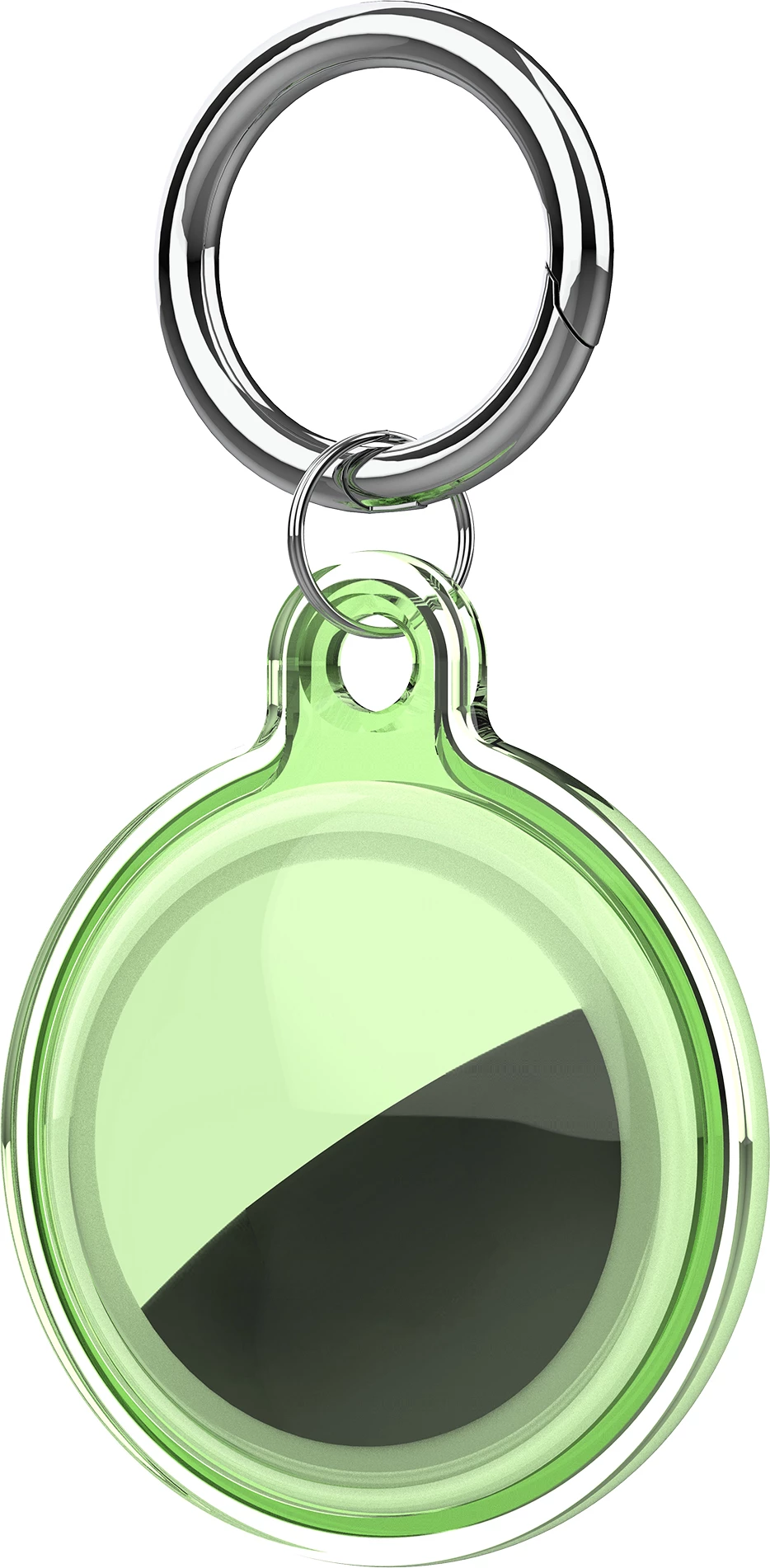 Mbështjellës për AirTag Hurtel WAT-05-0Y1S, set 4 copë, transparent, gjelbër, kaltër, rozë