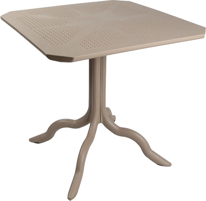 Set tavoline me karrige për terasë Icon-Halcyon, 5 pjesë, PP, ngjyrë kapuçino