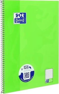 Fletore OXFORD 100050357, A4, 80 fletë, 90g, e gjelbër
