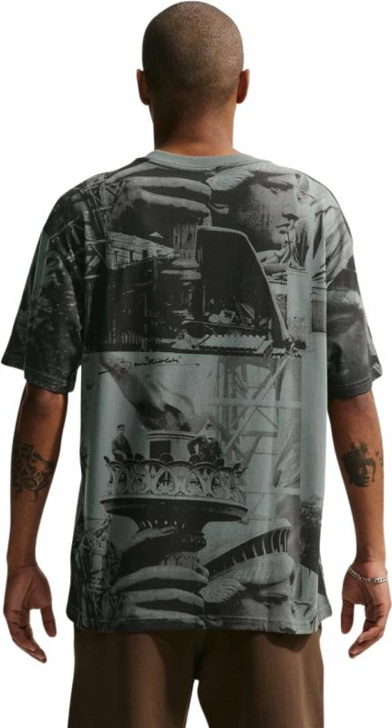 Maicë meshkuj Nike FFF Iron, gri