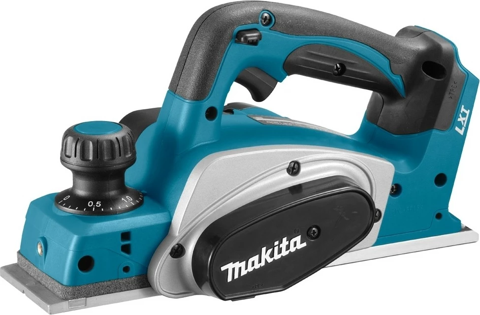 Rende Makita DKP180Z, 18V, 14000 RPM, 8.2cm, bateri, zi/blu