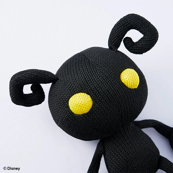 Figurinë plush e thurur Square Enix Kingdom Hearts Shadow 34 cm, e zezë