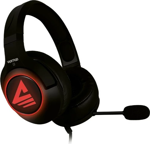 Kufje gaming Savio Vertigo me mikrofon, Surround 7.1, USB, të zeza