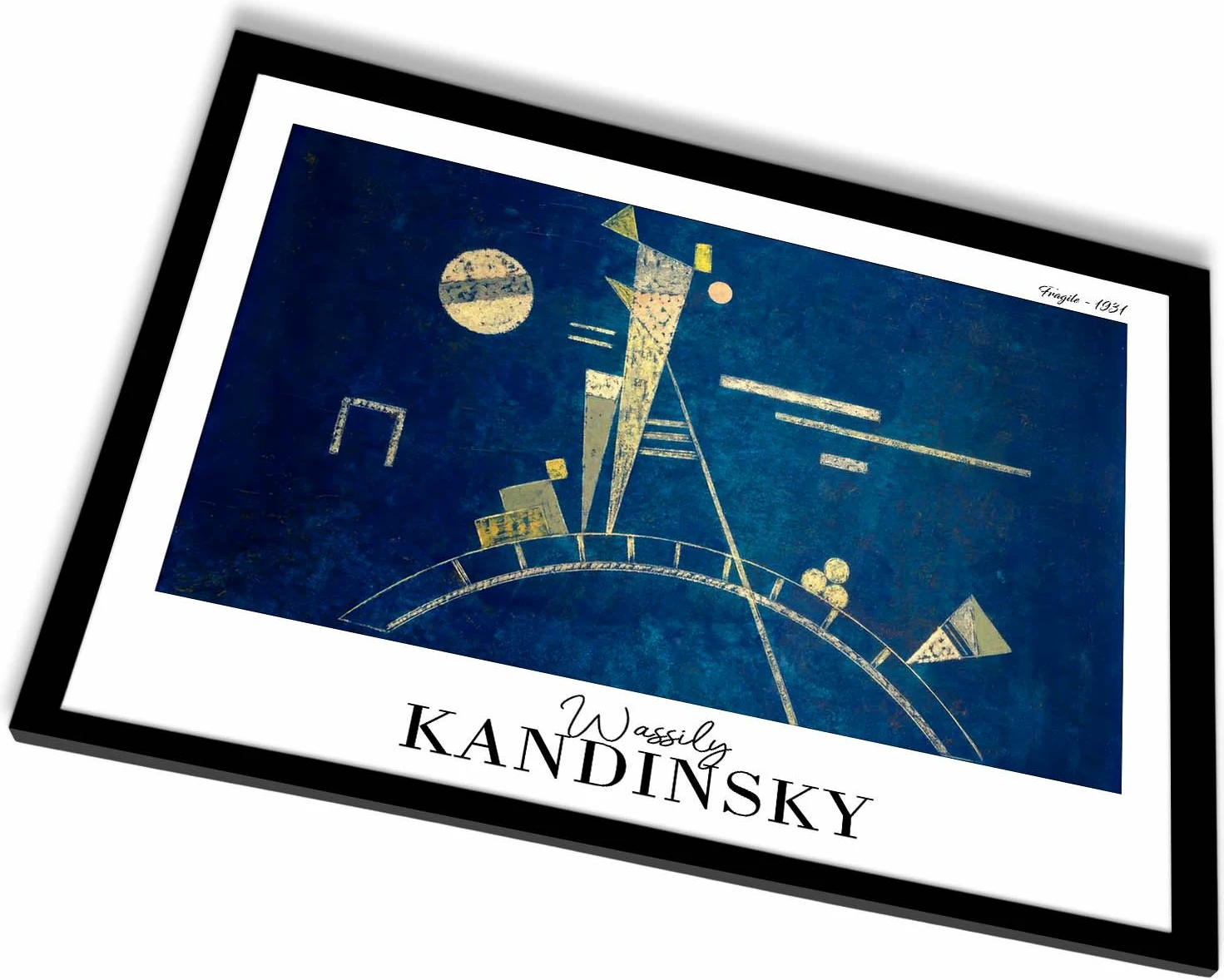 Pikturë dekorative me kornizë, Wallity, 4262SYHKANDINSKY-019