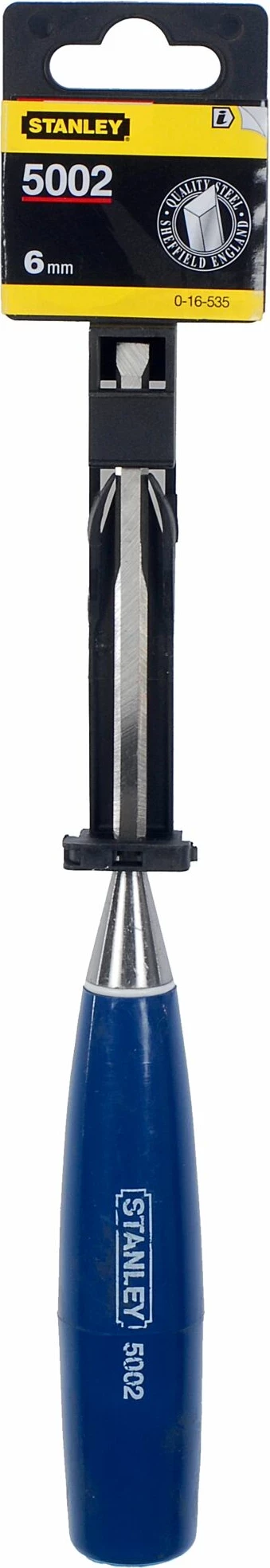 Daltë për dru Stanley 5002 6 mm, kaltër