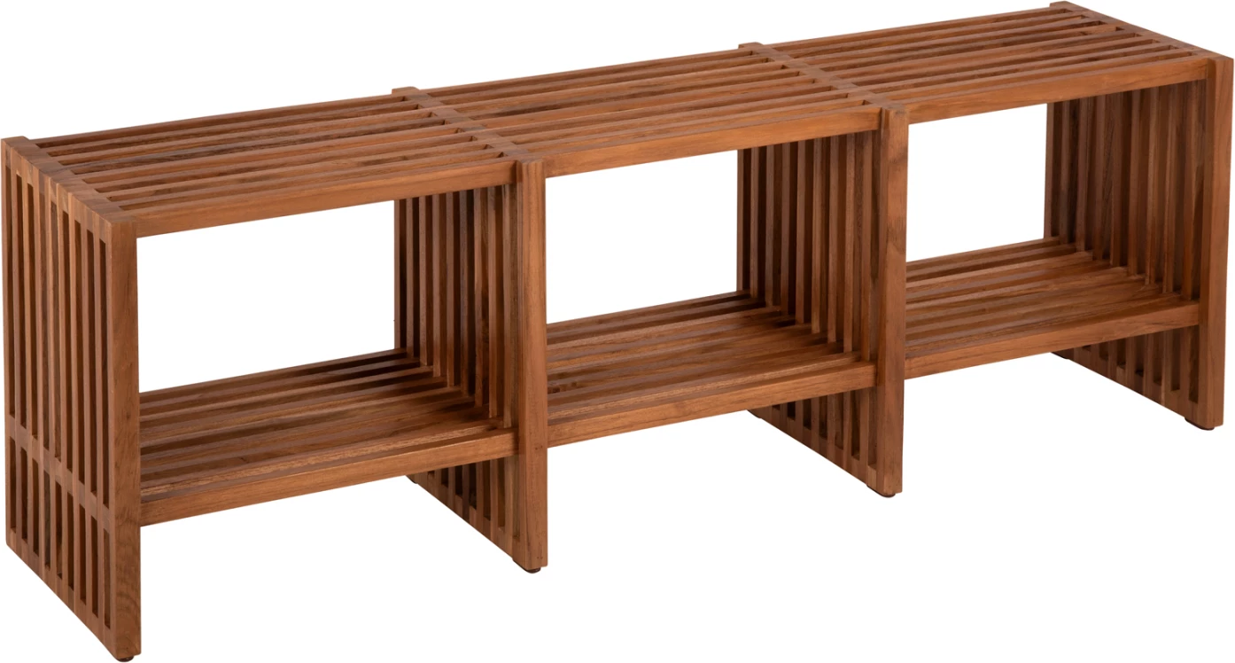 Konsolë NYA FH9831 dru TEAK ngjyrë natyrale 130x29,5x46H cm