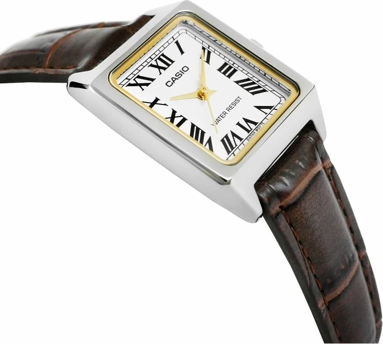 Orë dore për femra Casio, kafe