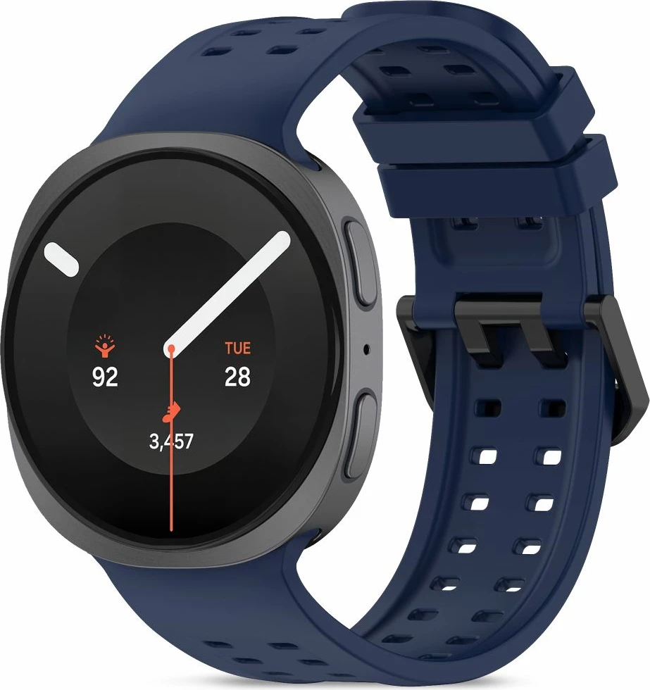 Rrip silikoni Tech-Protect Silicone Air për Samsung Galaxy Watch 40/44/46 mm, blu navy, 1 copë