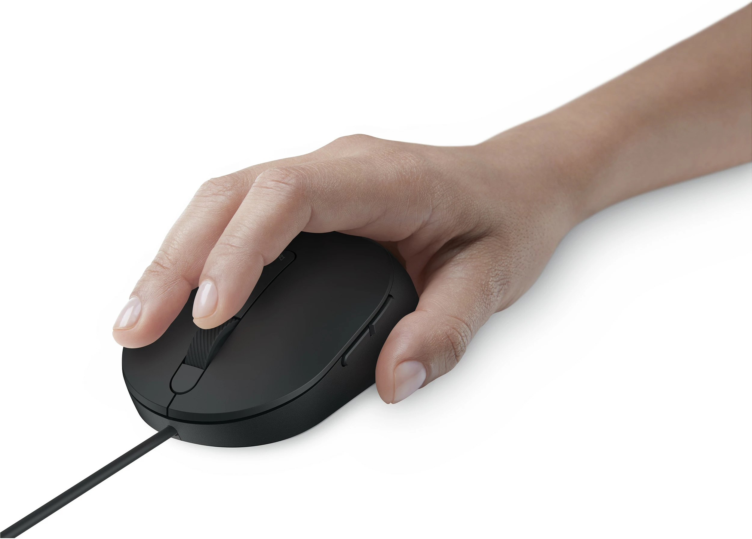 Maus me kabllo Dell Pro MS3220, Laser, 3200 DPI, USB-A, ambidextrous, i zi