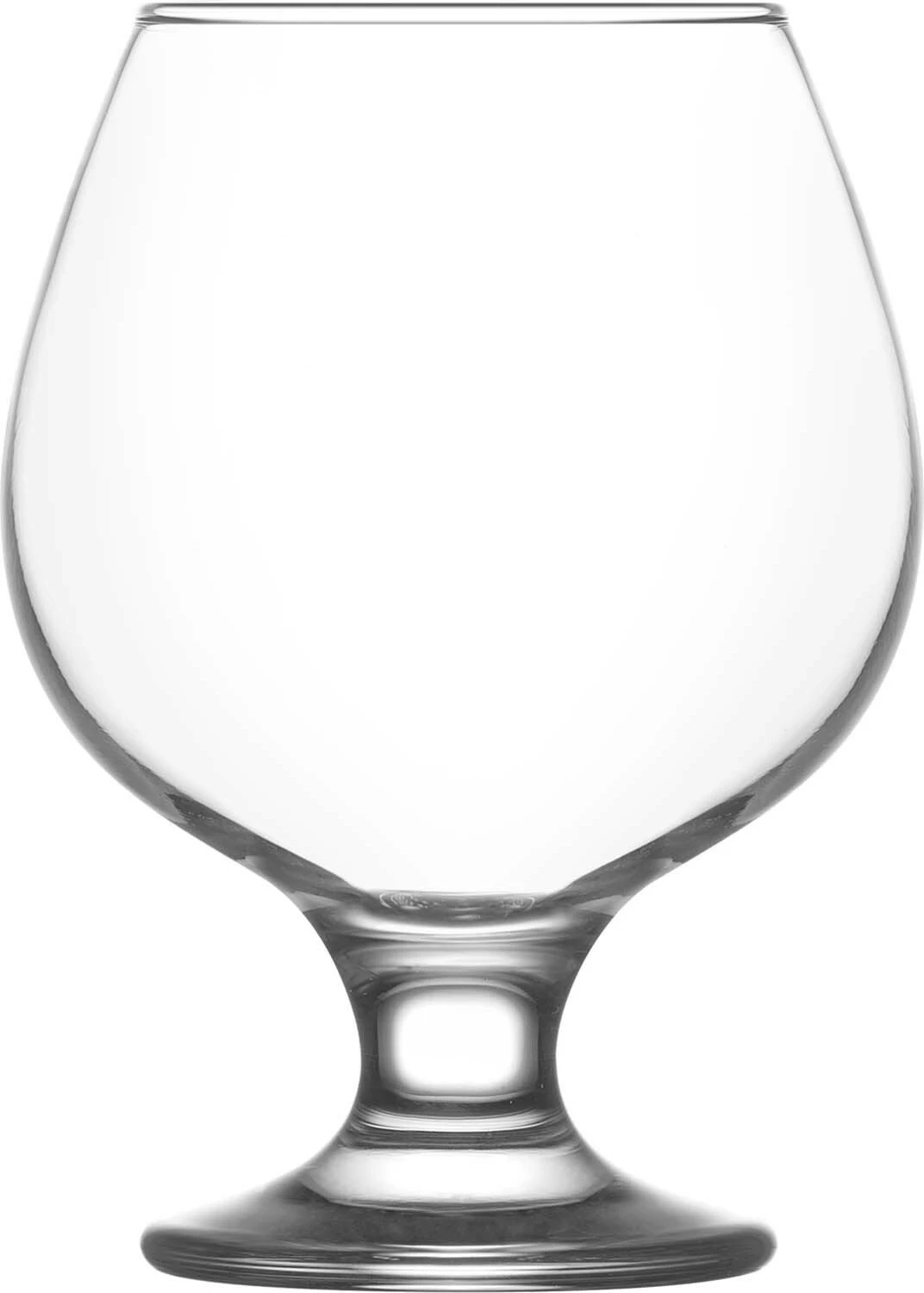 Gotë konjaku LAV Horeca Sofia 390ml transparente, set 12 copë