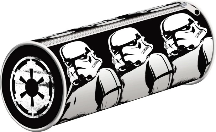 Penallë Pyramid International Star Wars Stormtrooper, cilindrike 20 x 8 cm, me zinxhir, bardhë/zezë