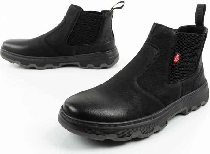 Çizme Chelsea për meshkuj Lee Cooper, të zeza [Madhësia: 40]